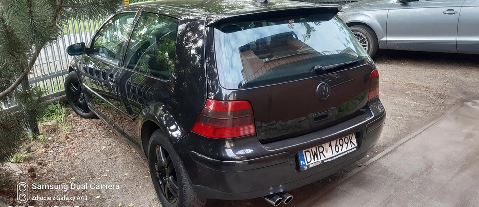 Volkswagen Golf cena 6800 przebieg: 342000, rok produkcji 2001 z Wrocław małe 16